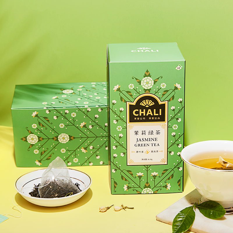 តែបៃតង Jasmine 36g (18 ថង់តែ)