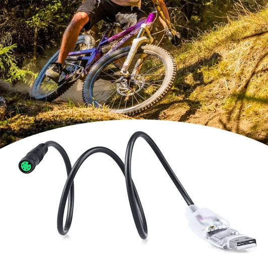 BBS01/BBS02/BBS03/BBSHD مڈ ڈرائیو ای بائیک موٹر خٲطرٕ Bafang USB CAN-Bus پروگرامنگ کیبل