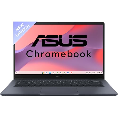 ASUS Chromebook CX1405, Intel Celeron N4500 Processor,Chrome OS, Thin & Light Laptop (Integrated Intel UHD Graphics/8GB RAM/128GB SSD/FHD/14 (35.56 cm)/60Hz/42WHrs/Quiet Blue/1.4 Kg) CX1405CKA-S60394|B0FCY4H89L