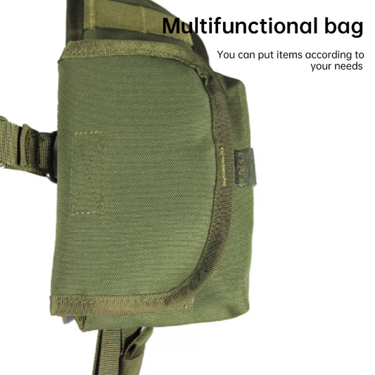 Replicate Russian individual gear: SMERSH tactical vest, MOLLE chest rig – military fan combat equipment for cosplay