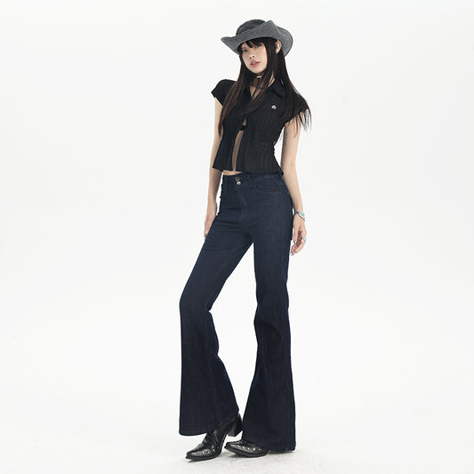 Women's Slimming Denim Pants Low Waist Casual Versatile Original Denim Trousers