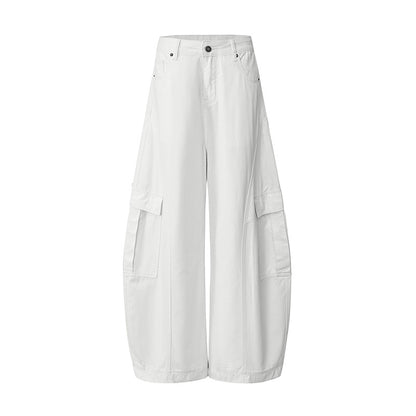 Women's Pants Wide Leg Denim Trousers with Cool Style and Summer Loose Fit