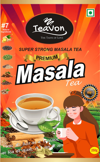 ٹیوون مسالہ ٹی باکس 250 گرام پیک آف 1