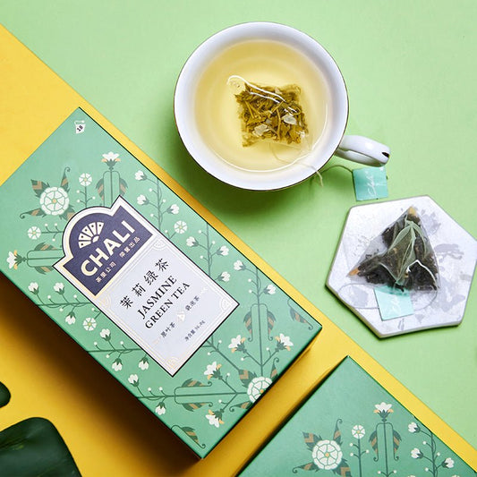 តែបៃតង Jasmine 36g (18 ថង់តែ)